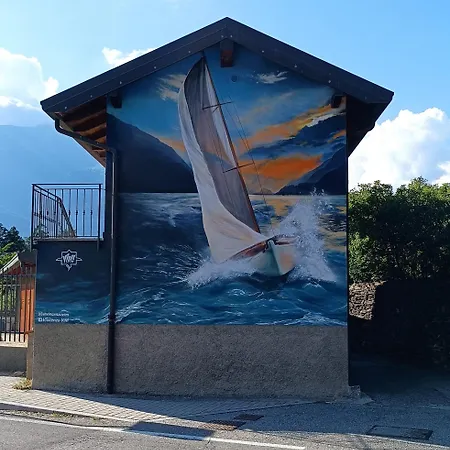 Lägenhet Casa Bianca, Vista Unica Sul Di Dervio