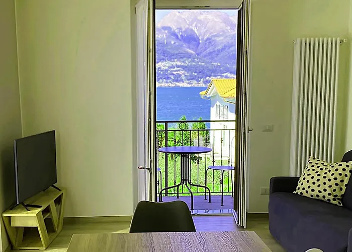 Lägenhet Casa Bianca, Vista Unica Sul Di Dervio